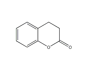 3,4-二氢香豆素结构式