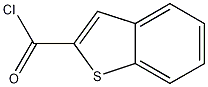 苯并[b]噻吩-2-羰酰氯结构式