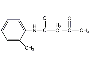 乙酰乙酰邻甲苯胺结构式