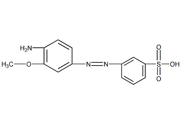 3-[(4-amino-3-methoxyphenyl)azo]-Benzenesulfonicacid