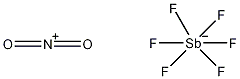 六氟锑(V)酸硝离子结构式