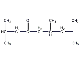 2,6,8-三甲基-4-壬酮结构式
