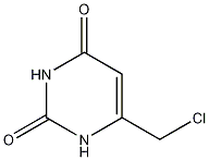 6-(氯甲基)尿嘧啶结构式