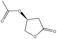 (S)-3-乙酰氧基-γ-丁内酯结构式