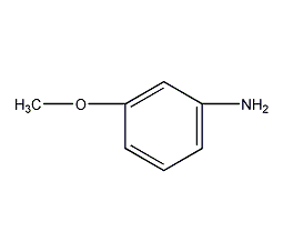 3-甲氧基苯胺结构式
