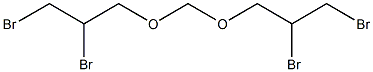 亚甲基乙二醇双(2,3-二溴丙基)酯结构式