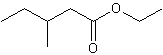 3-甲基戊酸乙酯结构式