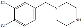 1-(3,4-二氯苯甲基)哌嗪结构式
