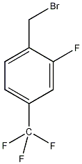 2-氟-4-(三氟甲基)苯甲基溴结构式