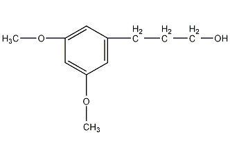 3-(3,5-二甲氧基苯基)丙烷-1-醇结构式
