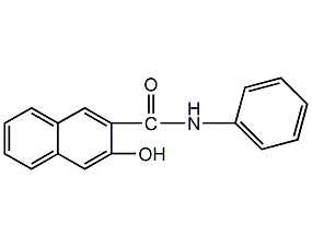 N-(3-羟基-2-萘甲酰基)苯胺结构式
