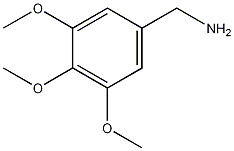 3,4,5-三甲氧基苄胺结构式