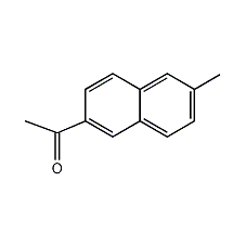 6'-甲基-2'-萘乙酮结构式