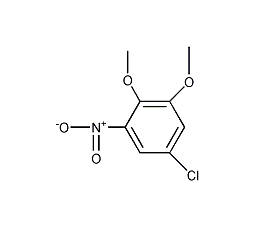 1-氯-2,4二甲氧基-5-硝基苯结构式