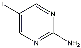 2-氨基-5-碘嘧啶结构式
