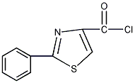 2-苯基-1,3-噻唑-4-羰酰氯结构式