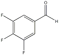 3,4,5-三氟苯甲醛结构式