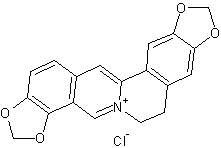 氯化黄连碱结构式