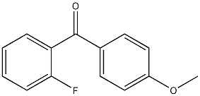 2-氟-4'-甲氧基苯并苯酮结构式