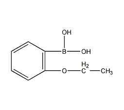 2-乙基苯硼酸结构式