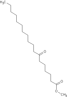 7-氧代十八烷酸甲酯结构式