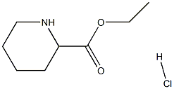 2-哌啶甲酸乙酯盐酸盐结构式