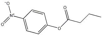 4-硝基苯基丁酸酯结构式