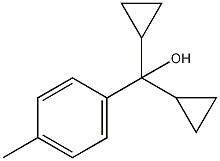 α,α-二环丙基对甲基苄醇结构式
