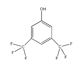3,5-双(三氟甲基)苯酚结构式