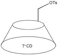 Mono-6-O-(p-toluenesulfonyl)-γ-cyclodextrin