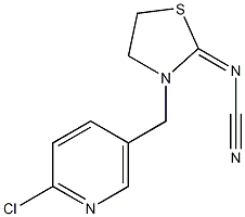 噻虫啉结构式