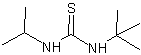 N-叔丁基-N′-异丙硫脲结构式