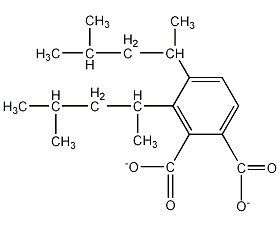 邻苯二甲酸双-4-甲基-2-戊酯结构式