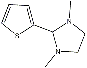 1,3-二甲基-2-(2-噻吩)咪唑烷结构式