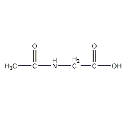 N-醋尿酸结构式