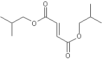 富马酸二异丁酯结构式
