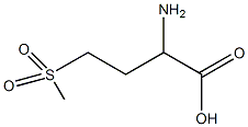 DL-蛋氨酸砜结构式