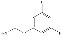 2-(3,5-二氟苯基)乙胺结构式