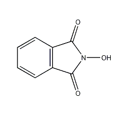 N-羟基邻苯二甲酰亚胺结构式
