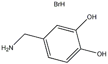 3,4-二羟基苯甲胺氢溴酸盐结构式