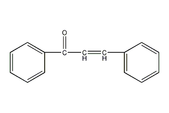 (E)-查耳酮结构式