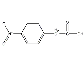 对硝基苯乙酸结构式