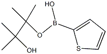 2-(4,4,5,5-四甲基-1,3,2-二噁硼戊环-2-基)噻吩结构式