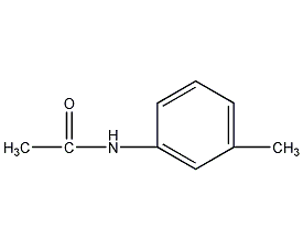 间乙酰甲苯胺结构式