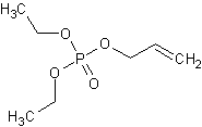 磷酸烯丙基二乙酯结构式