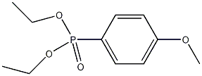 4-甲氧苯基磷酸二乙酯结构式