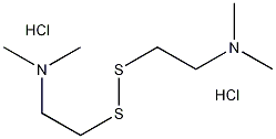 双[2-(N,N-二甲氨)乙基]二硫化二盐酸盐结构式