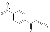 p-nitrobenzoyl isothiocyanate