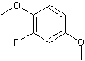 1,4-二甲氧基-2-氟苯结构式