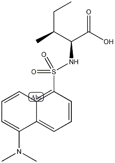 丹磺酰-L-异亮氨酸结构式